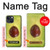 S2552 Avocado Fruit Case For iPhone 13 mini