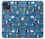 S2572 Marine Penguin Pattern Case For iPhone 13 mini