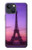 S3447 Eiffel Paris Sunset Case For iPhone 13 mini