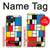 S3814 Piet Mondrian Line Art Composition Case For iPhone 13 mini