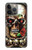 S0753 Skull Wing Rose Punk Case For iPhone 13 Pro Max