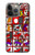 S1923 Hanafuda Japanese Flower Card Case For iPhone 13 Pro Max
