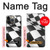 S2408 Checkered Winner Flag Case For iPhone 13 Pro Max