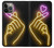 S3512 Cute Mini Heart Neon Graphic Case For iPhone 13 Pro Max