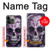 S3582 Purple Sugar Skull Case For iPhone 13 Pro Max