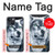 S0123 Grim White Wolf Case For iPhone 13
