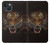 S0575 Tiger Face Case For iPhone 13
