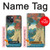 S3348 Utagawa Hiroshige The Monkey Bridge Case For iPhone 13