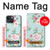 S3494 Vintage Rose Polka Dot Case For iPhone 13