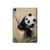 S2210 Panda Fluffy Art Painting Hard Case For iPad mini 6 7, iPad mini (2021,2024)