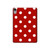 S2951 Red Polka Dots Hard Case For iPad mini 6 7, iPad mini (2021,2024)