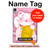 S3025 Pink Maneki Neko Lucky Cat Hard Case For iPad mini 6 7, iPad mini (2021,2024)