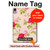 S3037 Pretty Rose Cottage Flora Hard Case For iPad mini 6 7, iPad mini (2021,2024)