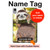 S3138 Cute Baby Sloth Paint Hard Case For iPad mini 6 7, iPad mini (2021,2024)