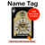 S3144 Antique Bracket Clock Hard Case For iPad mini 6 7, iPad mini (2021,2024)