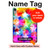 S3292 Colourful Disco Star Hard Case For iPad mini 6 7, iPad mini (2021,2024)