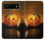 S1083 Pumpkin Spider Candles Halloween Case For Google Pixel 6