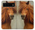S1595 Beautiful Brown Horse Case For Google Pixel 6
