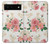 S1859 Rose Pattern Case For Google Pixel 6