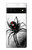 S2386 Black Widow Spider Case For Google Pixel 6
