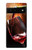 S2396 Red Wine Bottle And Glass Case For Google Pixel 6