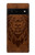 S2529 Leo Zodiac Tattoo Brown Graphic Print Case For Google Pixel 6
