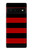 S2638 Black and Red Striped Case For Google Pixel 6