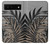 S3692 Gray Black Palm Leaves Case For Google Pixel 6