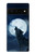 S3693 Grim White Wolf Full Moon Case For Google Pixel 6