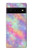S3706 Pastel Rainbow Galaxy Pink Sky Case For Google Pixel 6