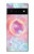 S3709 Pink Galaxy Case For Google Pixel 6