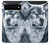 S0123 Grim White Wolf Case For Google Pixel 6 Pro