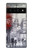 S1295 Eiffel Painting of Paris Case For Google Pixel 6 Pro
