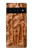 S1307 Fish Wood Carving Graphic Printed Case For Google Pixel 6 Pro