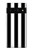 S2297 Black and White Vertical Stripes Case For Google Pixel 6 Pro