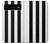 S2297 Black and White Vertical Stripes Case For Google Pixel 6 Pro