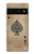 S2928 Vintage Spades Ace Card Case For Google Pixel 6 Pro
