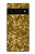 S3388 Gold Glitter Graphic Print Case For Google Pixel 6 Pro