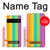 S3678 Colorful Rainbow Vertical Case For Google Pixel 6 Pro S3678 Colorful Rainbow Vertical Case For Google Pixel 6 Pro