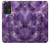 S3713 Purple Quartz Amethyst Graphic Printed Case For Samsung Galaxy A52s 5G