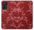 S3817 Red Floral Cherry blossom Pattern Case For Samsung Galaxy A52s 5G