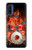S1431 Skull Drum Fire Rock Case For Motorola G Pure