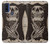 S1676 Skull Rose Case For Motorola G Pure