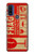 S3552 Vintage Fragile Label Art Case For Motorola G Pure
