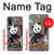 S3793 Cute Baby Panda Snow Painting Case For Motorola G Pure