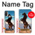 S0934 Wild Black Horse Case For Motorola Moto E20,E30,E40