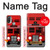 S2058 England British Double Decker Bus Case For Motorola Moto E20,E30,E40