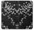 S2544 Japanese Kimono Style Black Flower Pattern Case For Motorola Moto E20,E30,E40
