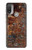 S2714 Rust Steel Texture Graphic Printed Case For Motorola Moto E20,E30,E40