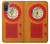 S2780 Vintage Orange Bakelite Radio Case For Motorola Moto E20,E30,E40